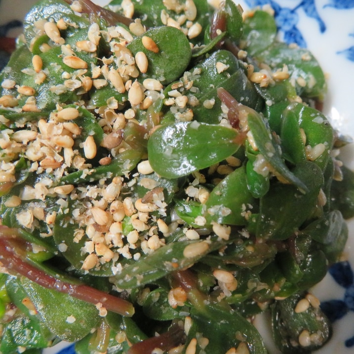 スベリヒユのナムル・食べないともったいない野菜